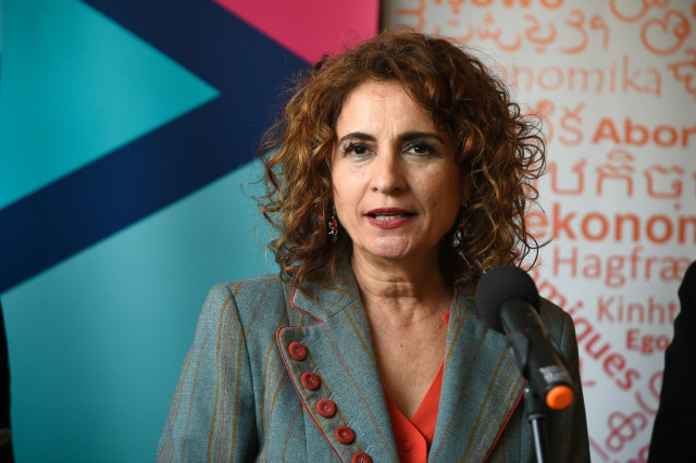 La ministra de Hacienda y Función Pública, María Jesús Montero.