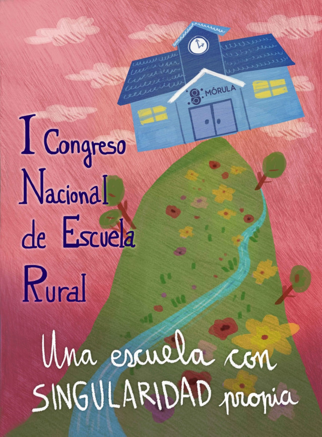 Cartel del I Congreso Nacional de Escuela Rural