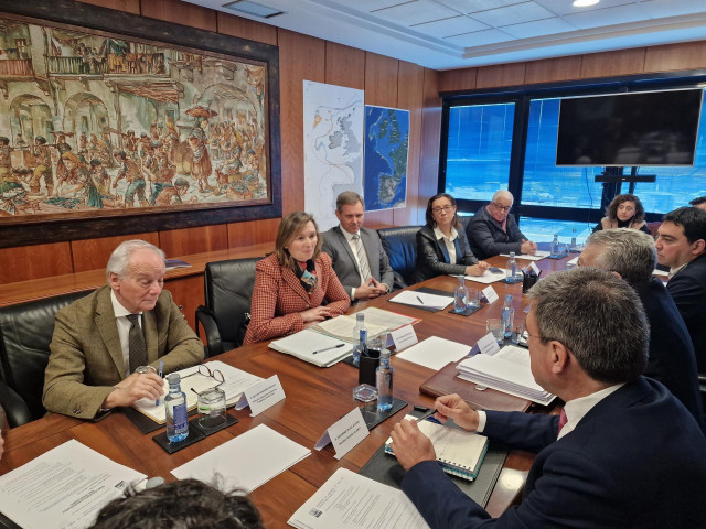 La secretaria general de Pesca este jueves en Vigo.