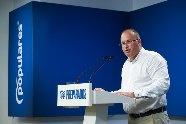 Archivo - El vicesecretario de Organización Territorial del Partido Popular, Miguel Tellado.