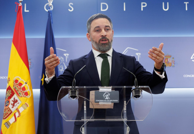 El líder de VOX, Santiago Abascal