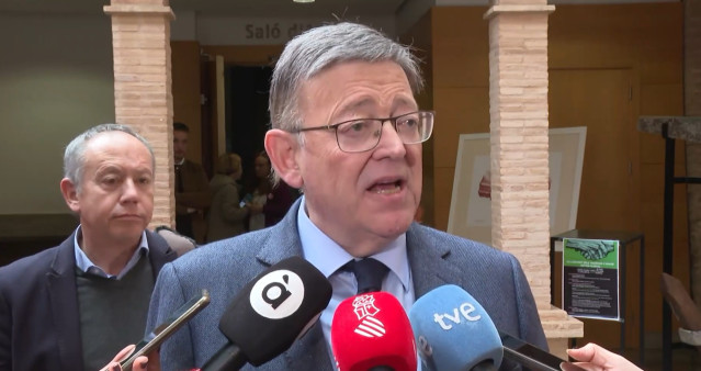 Archivo - El 'president' de la Generalitat, Ximo Puig