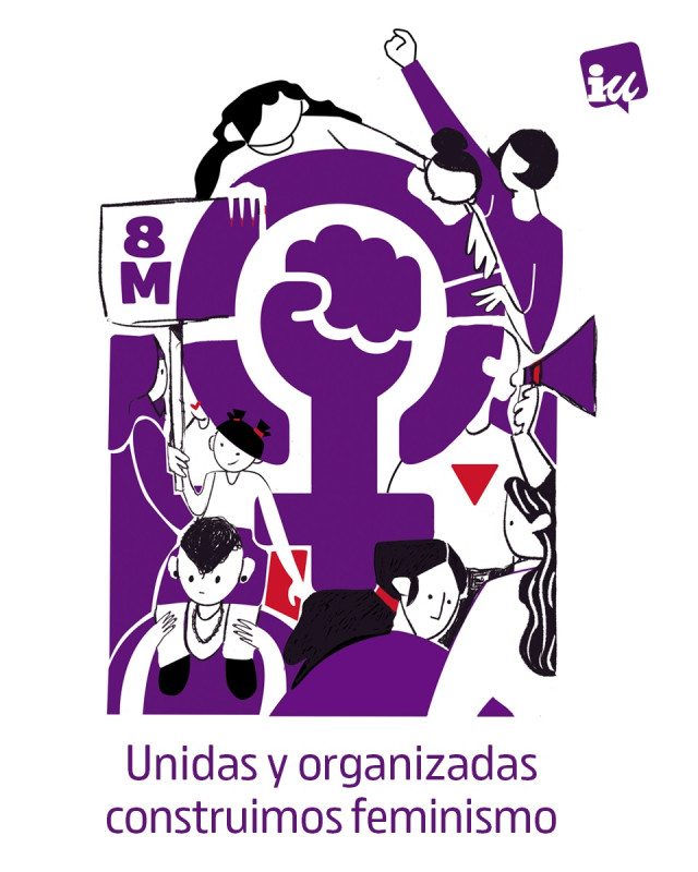 Manifiesto de Izquierda Unida con motivo del 8M.