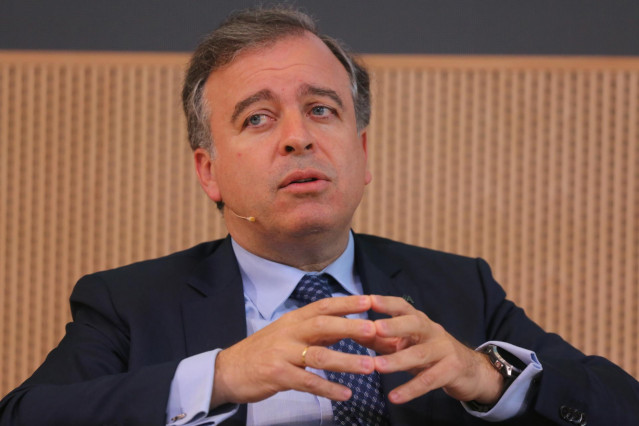 Archivo - El CEO de Abanca, Francisco Botas, interviene en la segunda jornada del encuentro de Banca del IESE (Instituto de Estudios Superiores de la Empresa) y EY, en IESE Madrid, a 11 de mayo de 2022, en Madrid (España).