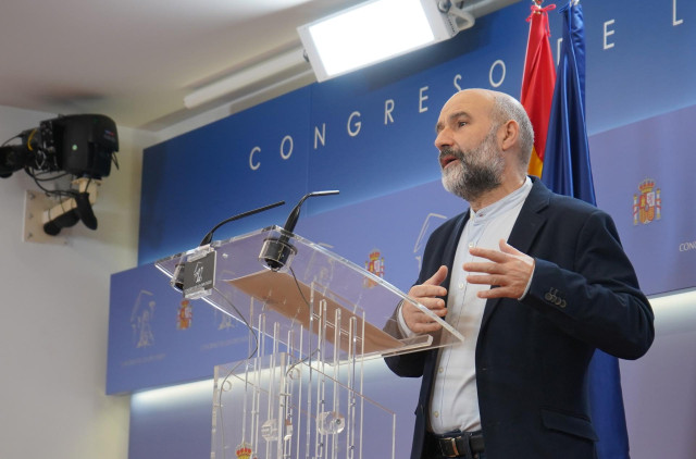 Archivo - El diputado del BNG en el Congreso Néstor Rego