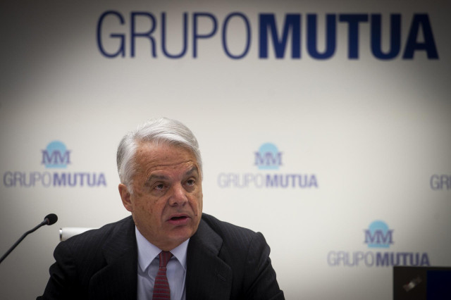 El presidente del Grupo Mutua Madrileña, Ignacio Garralda, presenta los resultados correspondientes al ejercicio 2022, en Business Center Mutua Madrileña, a 1 de marzo de 2023, en Madrid (España). Grupo Mutua cerró 2022 con un beneficio neto de 405,3 mill