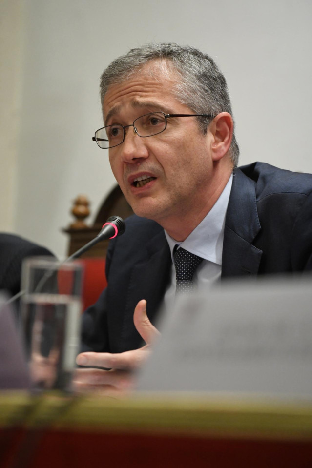 Archivo - El gobernador del Banco de España, Pablo Hernández de Cos