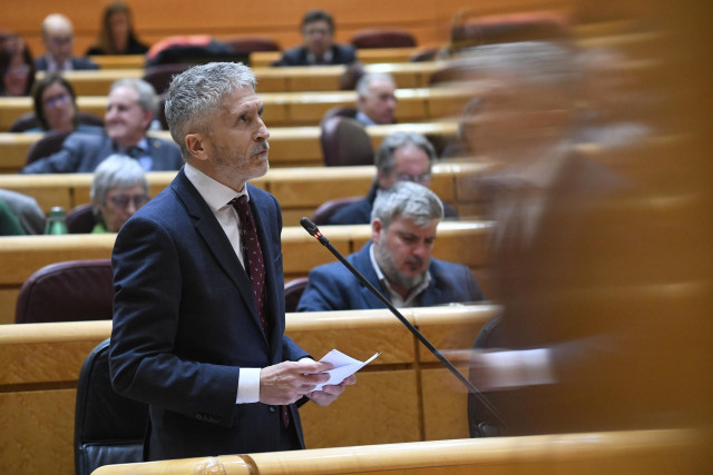El ministro del Interior, Fernando Grande-Marlaska.