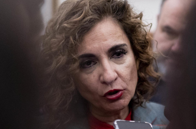 La ministra de Hacienda y Función Pública, María Jesús Montero