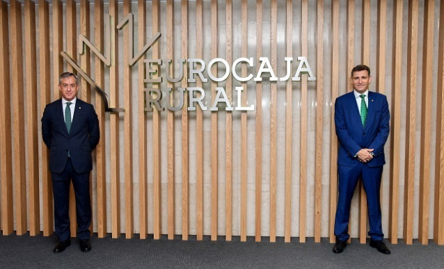 El director general de Eurocaja Rural, Víctor Manuel Martín López,