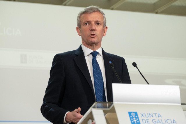 Rueda comparece ante los medios tras el Consello de la Xunta.