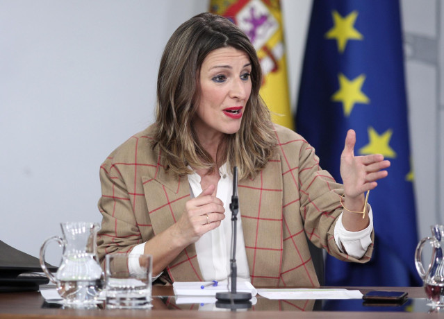 Archivo - La vicepresidenta segunda y ministra de Trabajo y Economía Social, Yolanda Díaz