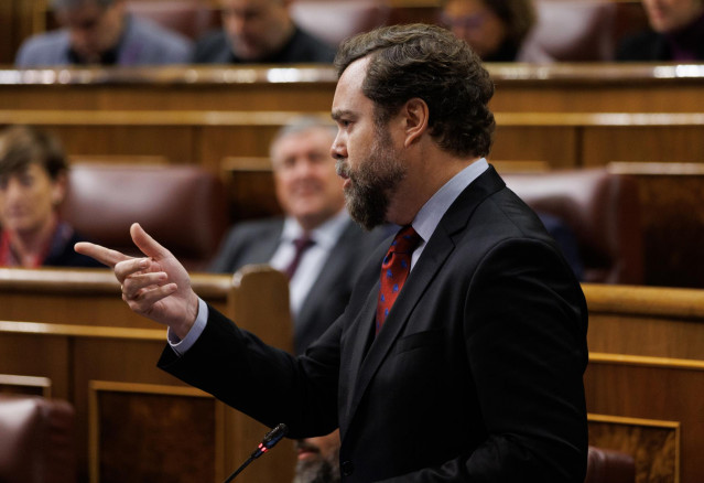 El portavoz de VOX en el Congreso, Iván Espinosa de los Monteros