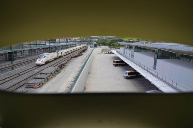 Archivo - Estación intermodal de Santiago de Compostela