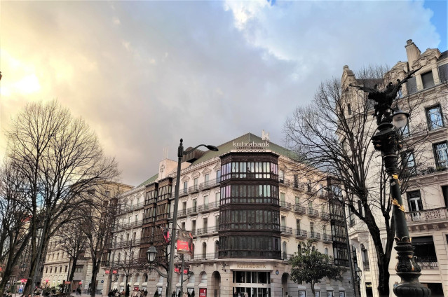 Sede de Kutxabank en Bilbao.