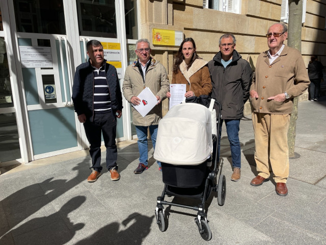 Foto Soria ¡YA! Soria ¡YA! registra la petición de reunión con la ministra de Transportes.