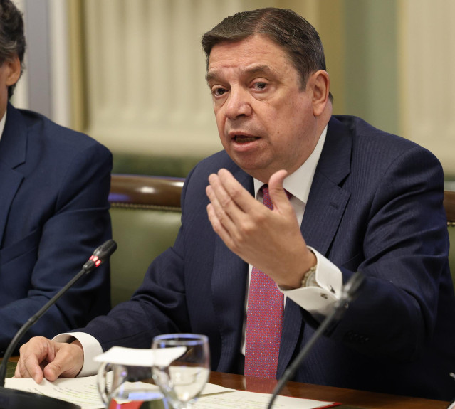 El ministro de Agricultura, Pesca y Alimentación, Luis Planas,