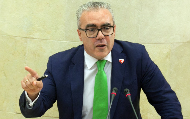 Archivo - El portavoz parlamentario regionalista, Pedro Hernando