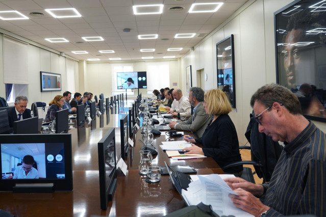 Reunión de los agentes sociales en la mesa de diálogo de la reforma de pensiones, en el Ministerio de Inclusión, Seguridad Social y Migraciones, en Madrid, a 13 de marzo de 2023.
