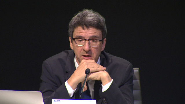 Archivo - El director de BBVA Research y economista jefe de Grupo BBVA, Jorge Sicilia.