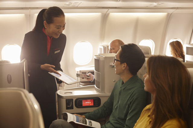 Archivo - TCP de Iberia en la ruta Madrid-Tokio