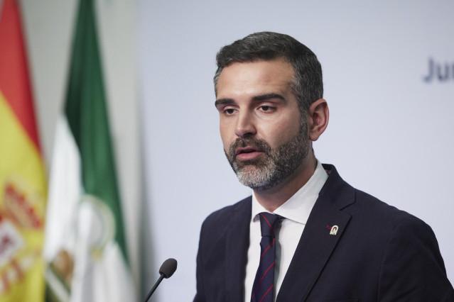 El consejero de Sostenibilidad, Medio Ambiente y Economía Azul de la Junta de Andalucía y portavoz del gobierno, Ramón Fernández-Pacheco
