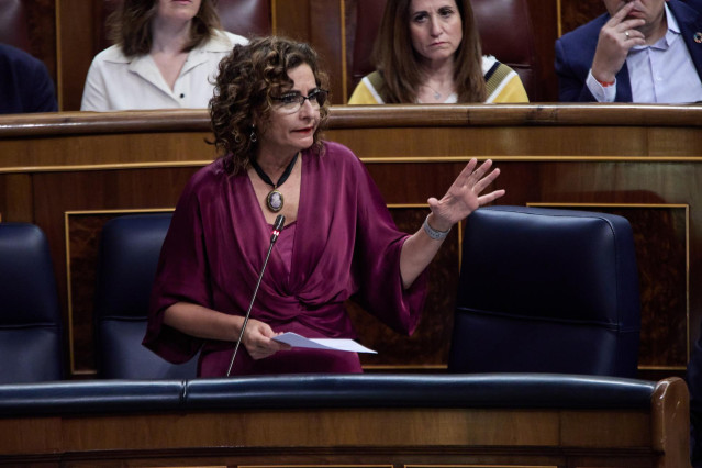 La ministra de Hacienda, María Jesús Montero