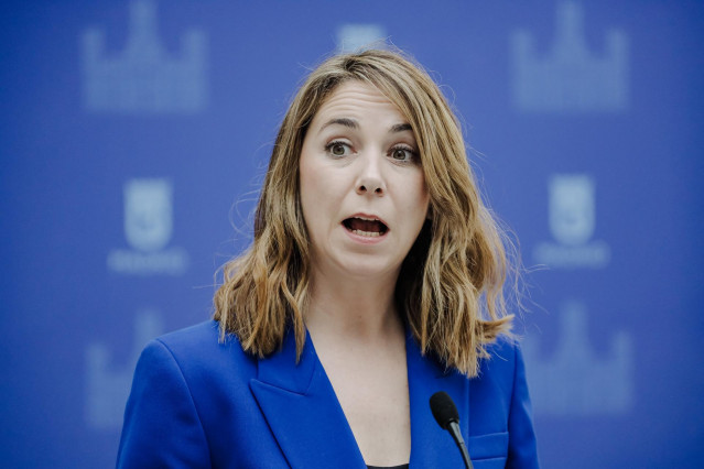 Archivo - La portavoz del PSOE en el Ayuntamiento, Mar Espinar
