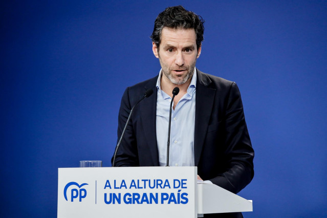 Archivo - El exportavoz del PP en el Parlamento vasco, Borja Sémper.