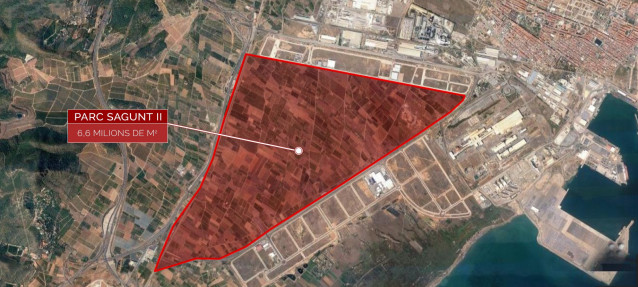 Archivo - Parc Sagunt II, donde se instala la gigafactoría de Volkswagen