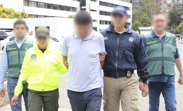 Archivo - Detención en Colombia de Carlos García Roldán, conocido como 'Charly', presunto cabecilla de la estafa inmobiliaria de Lujo Casa, en febrero de 2019.