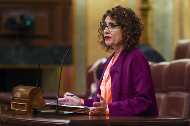 La ministra de Hacienda y Función Pública, María Jesús Montero