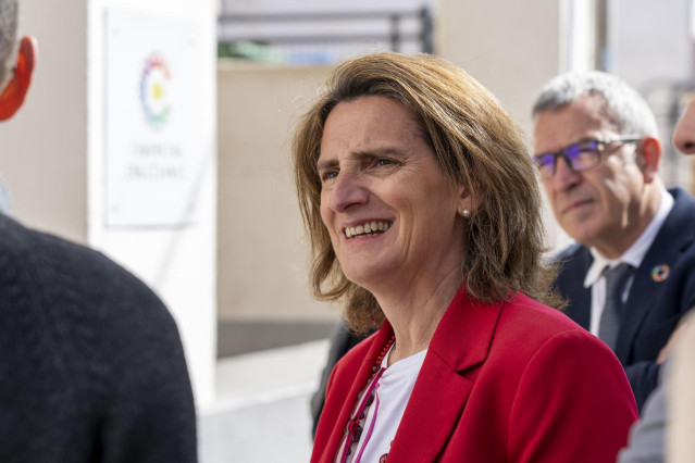 La vicepresidenta y ministra para la Transición Ecológica y el Reto Demográfico, Teresa Ribera.