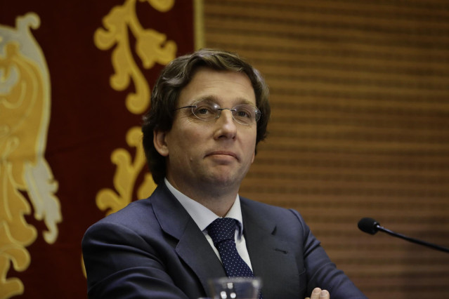 Archivo - El alcalde de Madrid, José Luis Martínez-Almeida