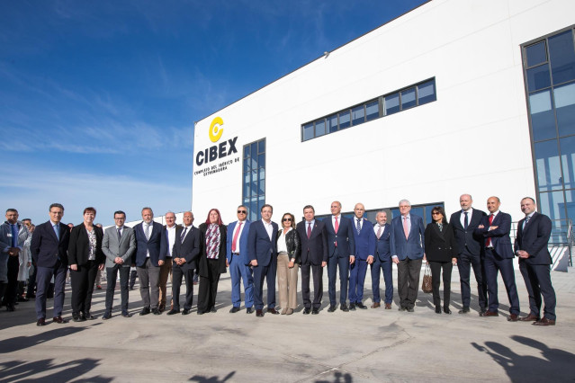 Inauguración del Complejo del Ibérico de Extremadura (Cibex) en Zafra (Badajoz)