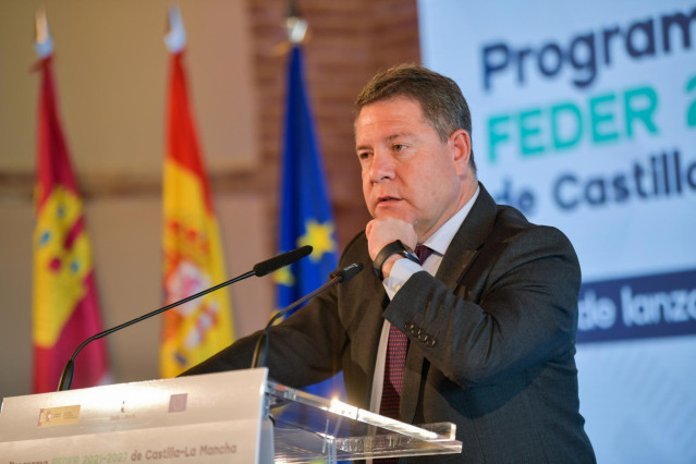 El presidente de la Junta de Castilla-La Mancha, Emiliano García-Page