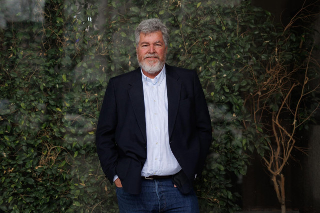El diputado de Unidas Podemos en el Congreso, Juantxo López de Uralde, durante una entrevista para Europa Press, a 16 de marzo de 2023, en Madrid, (España).
