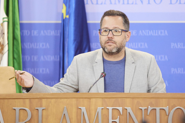 El portavoz del Grupo Mixto-Adelante Andalucía, José Ignacio García, en una imagen de archivo.