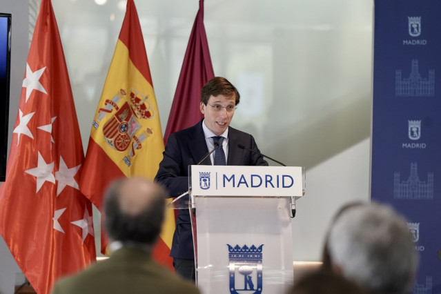 El alcalde de Madrid, José Luis Martínez-Almeida.
