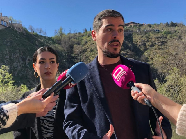 El candidato de Unidas Podemos a la Presidencia de la Junta de C-LM, José Luis García Gascón.