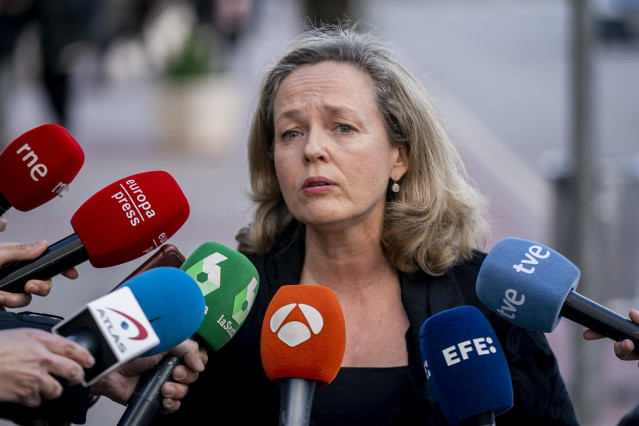 La vicepresidenta del Gobierno Nadia Calviño.