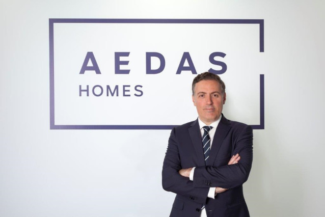Archivo - El consejero delegado de Aedas Homes, David Martínez