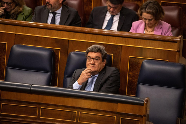 Archivo - El ministro de Inclusión, Seguridad Social y Migraciones, José Luis Escrivá
