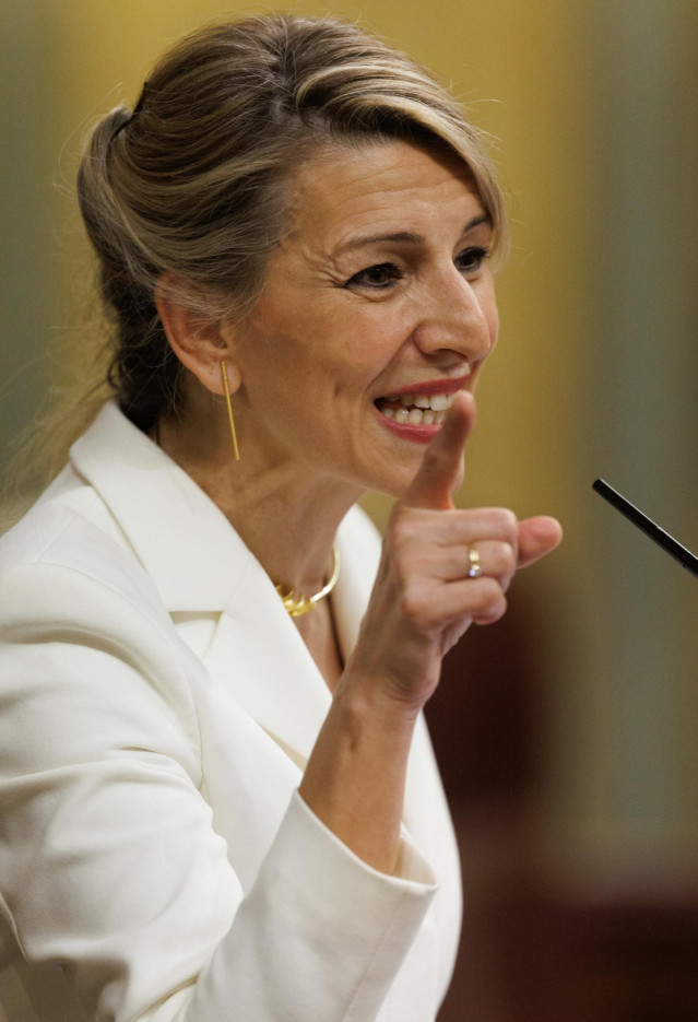 La vicepresidenta segunda y ministra de Trabajo y Economía Social, Yolanda Díaz, en una imagen de archivo