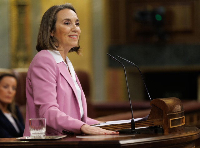 La portavoz del PP en el Congreso, Cuca Gamarra