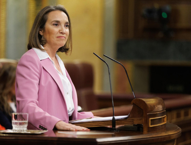 La portavoz del PP en el Congreso, Cuca Gamarra