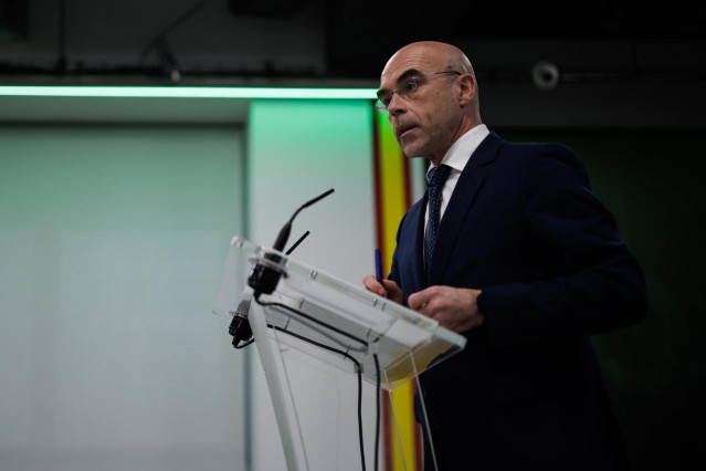 El portavoz del Comité de Acción Política de Vox, Jorge Buxadé