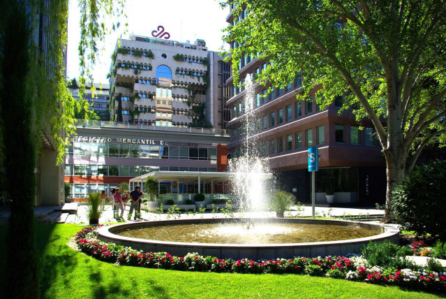 Archivo - Edificio de Corporación Financiera Alba en el Paseo de la Castellana de Madrid