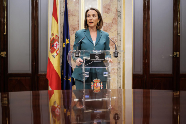 La secretaria general del PP, Cuca Gamarra