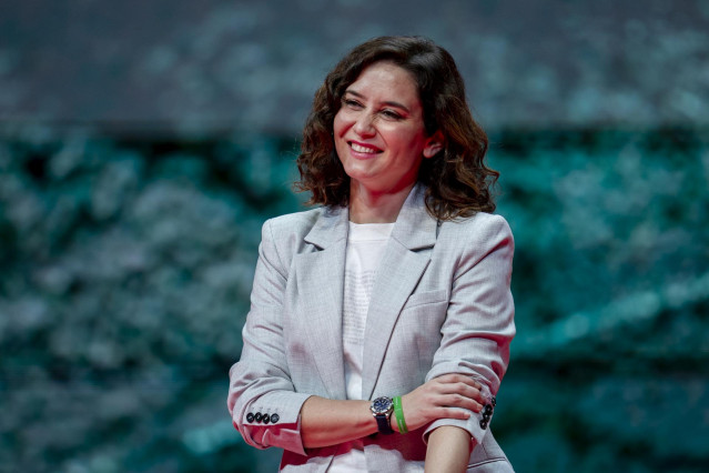 La presidenta de la Comunidad de Madrid, Isabel Díaz Ayuso